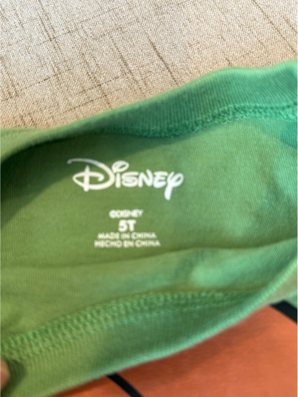 Disney The Lion King Simba Graphic Tee Green T-Shirt Toddler Boys Size 5T